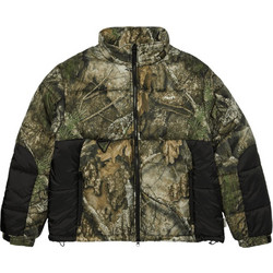 Huf Ανδρικό Μπουφάν Χειμωνιάτικο Puffer Χακί JK00484
