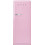 Smeg FAB28RPK6 Retro Μονόπορτο Ψυγείο 270lt Υ153xΠ60.1xΒ72.8cm Ροζ