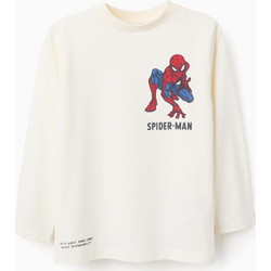 Zippy Spider-Man Παιδικό T-Shirt Μακρυμάνικο Μπεζ Κόκκινο Navy Μπλε 31074256021