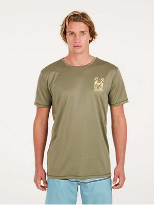 Protest Ανδρικό Αθλητικό T-Shirt Χακί 7710343-476