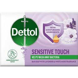 Dettol Sensitive Touch Αντισηπτικό Σαπούνι 85gr