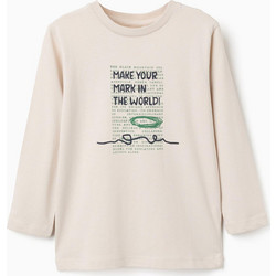 Zippy Παιδικό T-Shirt Μακρυμάνικο Μπεζ 3107425027