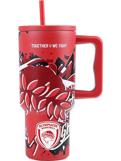 Estia Straw Tumbler XL Olympiacos BC Edition Together 900ml