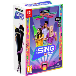 Let's Sing 2026 + 2 Mic Nintendo Switch