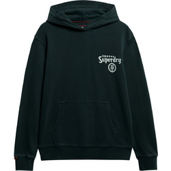 Superdry Ovin TOKYO Ανδρικό Αθλητικό Φούτερ με Κουκούλα Μαύρο M2014390A-04A