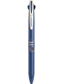 Writech Dual Colour Blue Στυλό Gel 0.7mm Πολύχρωμο 513820