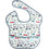 Bumkins SuperBib Urban Bird Αδιάβροχη Σαλιάρα Πλαστική με Αυτοκόλλητο & Τσέπη 6m+ Λευκή