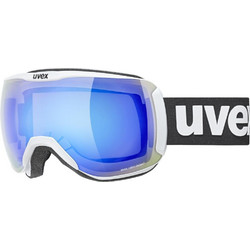 Uvex Downhill 2100 CV Μάσκα Σκι & Snowboard Ενηλίκων Λευκή με Φιμέ Φακό Μπλε