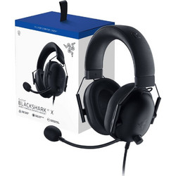 Razer BlackShark V2 X for PlayStation Gaming Headset Over Ear Black
