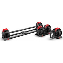 KingSmith 3-in-1 Ρυθμιζόμενος Αλτήρας Σετ με Μπάρα 24kg