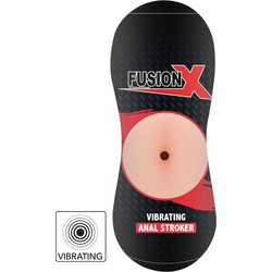 Hidden Desire Fusion X Ass Stroker Pocket Anal Αυνανιστήρι με Δόνηση Flesh 18cm