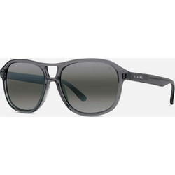 Vuarnet VU40016I 20C Ανδρικά Γυαλιά Ηλίου Aviator Κοκάλινα Γκρι με Μαύρο Φακό