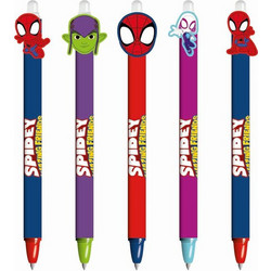 Marvel Spidey Στυλό Gel που Σβήνει 0.7mm Διάφορα Σχέδια SR2404548