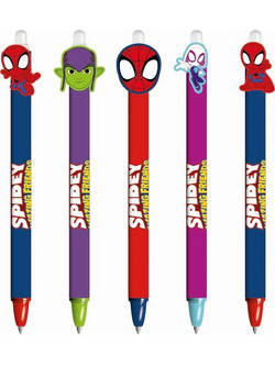 Marvel Spidey Στυλό Gel που Σβήνει 0.7mm Διάφορα Σχέδια SR2404548