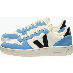 Veja V-10 Ανδρικά Sneakers Λευκά Γαλάζια 73697