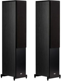 Heco Aurora ΧT 700 Ζεύγος Ηχείων Hi-Fi Δαπέδου 200W 3 Δρόμων Black Oak