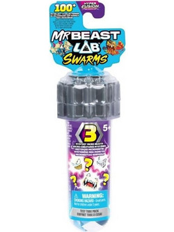 Giochi Preziosi Mr Beast Lab Swarms Test Tube Pack Σετ Φιγούρες Δράσης για 5+ Ετών 2.5cm