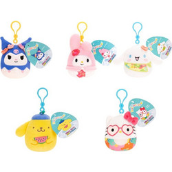 Jazwares Squishmallows Sanrio Tropical Food Διάφορα Σχέδια με Κλιπ