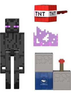 Mattel Minecraft Redstone Charged Enderman