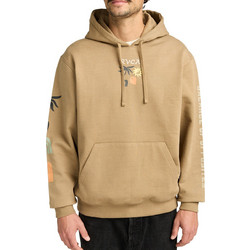 RVCA Ανδρικό Φούτερ με Κουκούλα & Τσέπες Μπεζ EVYSF00138-CYT