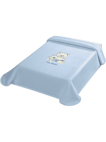 Pierre Cardin 760 Κουβέρτα Κούνιας Βελουτέ 110x140 Γαλάζια