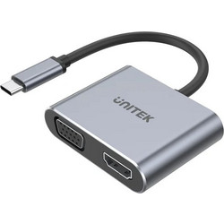 Unitek D1049A USB-C Docking Station με DisplayPort / HDMI PD