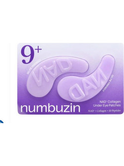 Numbuzin No.9 NAD Collagen Eye Patches για Αντιγήρανση με Πεπτίδια 2τμχ