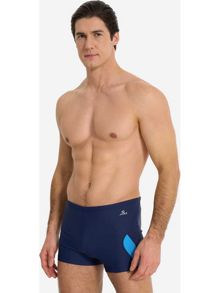 Joss Αθλητικό Ανδρικό Μαγιό Boxer με Σχέδια Navy Μπλε 102082-M5