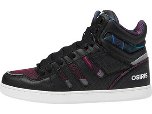 Osiris CHN Ανδρικά Sneakers Μποτάκια Μαύρα 1373-2926