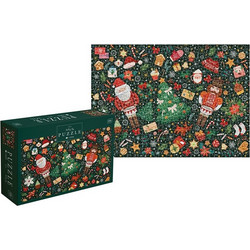 Puzzle interDRUK Christmas Full of Joy 1000 Κομμάτια