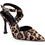 Envie Shoes Γόβες Slingback Δερμάτινες με Λεπτό Ψηλό Τακούνι Καφέ E02-22086-97