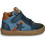 GBB Παιδικά Sneakers Μποτάκια Navy Μπλε Καφέ AM352-22