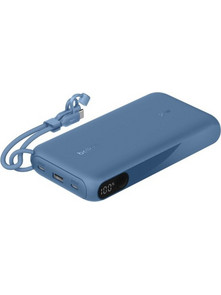 Belkin Boostcharge Power Bank 20000mAh 20W με Θύρα USB-A & 2 Θύρες USB-C Power Delivery Blue