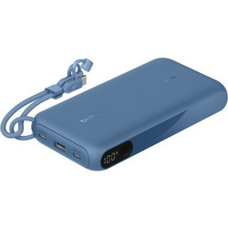 Belkin Boostcharge Power Bank 20000mAh 20W με Θύρα USB-A & 2 Θύρες USB-C Power Delivery Blue