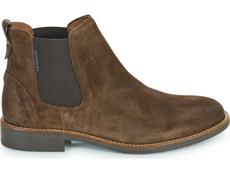 Pellet Flavio Ανδρικά Chelsea Μποτάκια Suede Καφέ AKP524-404-P