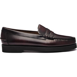 Sebago Ανδρικά Μοκασίνια Loafers Δερμάτινα Καφέ 731243W-903