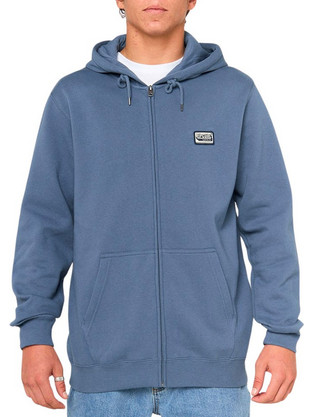 Rip Curl Ανδρική Ζακέτα Φούτερ με Κουκούλα και Φερμουάρ Πετρόλ 09DMFL-2361