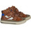 GBB Παιδικά Sneakers Μποτάκια Καφέ AM368-14