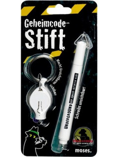 Moses Detective Pen Στυλό με Αόρατο Μελάνι M9454