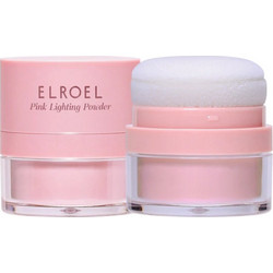 Elroel Pink Lighting Loose Powder