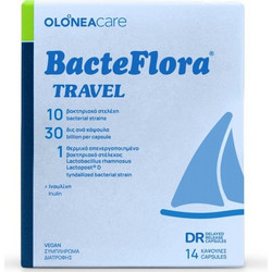 Olonea BacteFlora Travel Προβιοτικά 14 Κάψουλες
