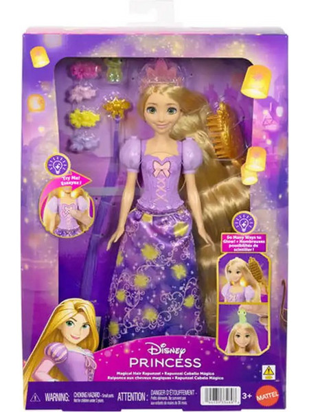 Mattel Disney Princess Light-Up Hair Rapunzel
