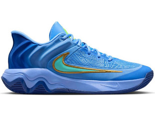 Nike Giannis Immortality 4 Ανδρικά Αθλητικά Παπούτσια για Μπάσκετ Μπλε FQ3680-402