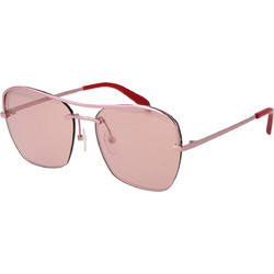 Emilio Pucci EP0225 72U Γυναικεία Γυαλιά Ηλίου Aviator Μεταλλικά Ροζ με Ροζ Φακό