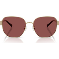 Tory Burch TY6117 336275 Γυναικεία Γυαλιά Ηλίου Τετράγωνα Μεταλλικά Χρυσά με Καφέ Φακό