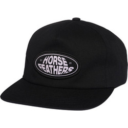 Horsefeathers Ανδρικό Καπέλο Jockey Snapback Υφασμάτινο Μαύρο AM264A