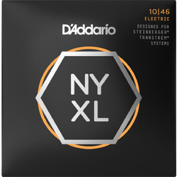 D'Addario NYXLS Σετ 4 Χορδές Ηλεκτρικής Κιθάρας Nickel Plated Steel 10-46"