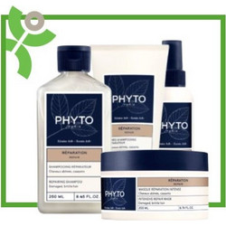 Phyto Reparation Σετ Περιποίησης Μαλλιών Conditioner 175ml + Θερμοπροστατευτικό 150ml + Μάσκα 200ml + Σαμπουάν 250ml