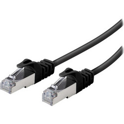 Vivanco U/UTP Cat.8 Καλώδιο Δικτύου Ethernet 3m Black VNITLAN8F30STP