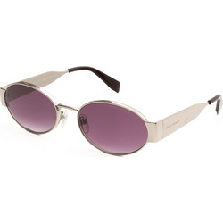 Marc Jacobs MARC806/S GMEDG Γυναικεία Γυαλιά Ηλίου Οβάλ Μεταλλικά Χρυσά με Μωβ Φακό